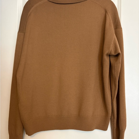 Aritzia Wilfred Clara Sweater in Camel - Picture 2 of 5